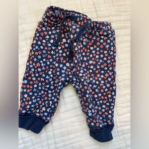 Tea Collection Floral Baby Jogger Pant